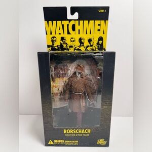 DC Direct Watchmen Rorschach Action Figure Series 1 Collector